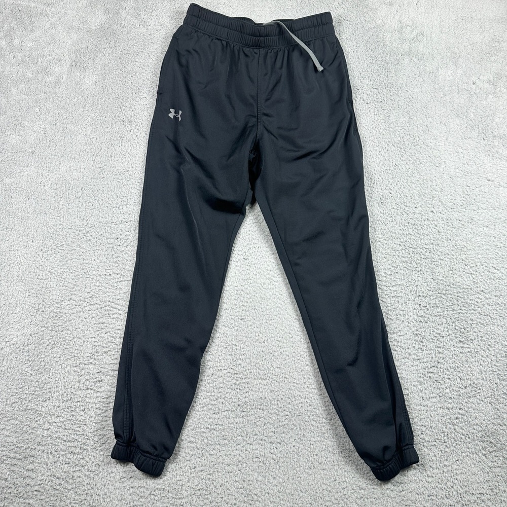 Under Armour Loose Fit Jogger Sweatpants Mens Medium Black Athletic Training